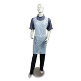 AmerCareRoyal® Poly Apron, 28 X 46,  One Size Fits All, White, 100-pack, 10 Packs-carton freeshipping - TVN Wholesale