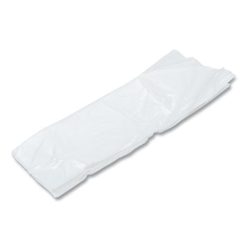 AmerCareRoyal® Poly Apron, 28 X 46,  One Size Fits All, White, 100-pack, 10 Packs-carton freeshipping - TVN Wholesale