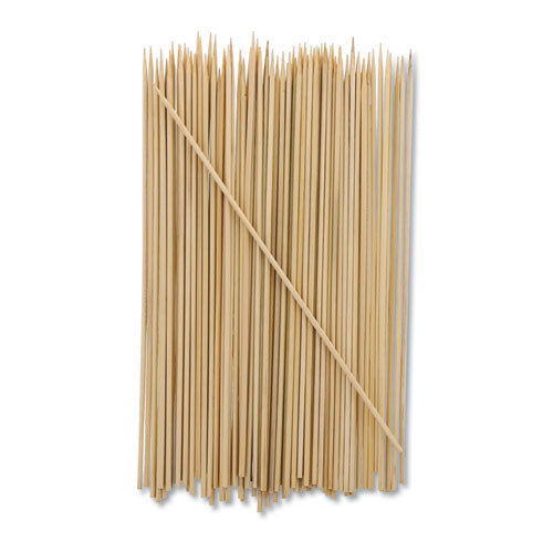AmerCareRoyal® Bamboo Skewer, Cream, 8", 19200-carton freeshipping - TVN Wholesale