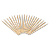 AmerCareRoyal® Round Wood Toothpicks, 2.5", Natural, 800-box, 24 Boxes-carton freeshipping - TVN Wholesale