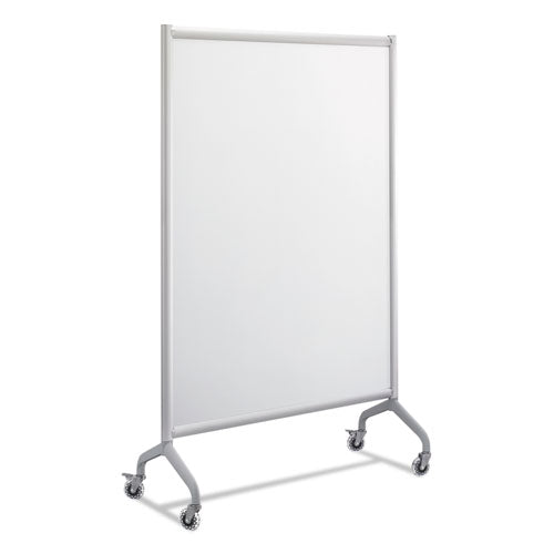 Safco® Rumba Full Panel Whiteboard Collaboration Screen, 36w X 16d X 54h, White-gray freeshipping - TVN Wholesale