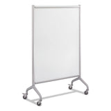 Safco® Rumba Full Panel Whiteboard Collaboration Screen, 36w X 16d X 54h, White-gray freeshipping - TVN Wholesale