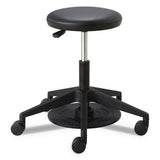 Safco® Lab Stool, Backless, Supports Up To 250 Lb, 19.25" To 24.25" Seat Height, Black freeshipping - TVN Wholesale