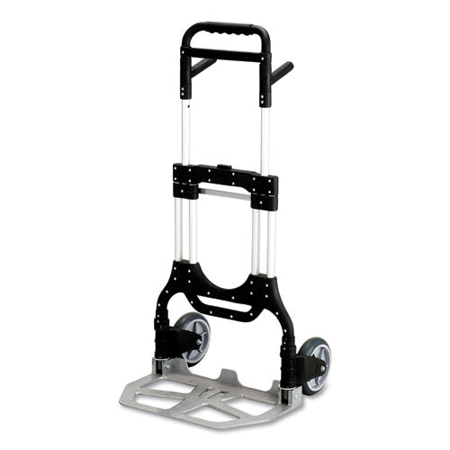 Safco® Stow-away Heavy-duty Hand Truck, 500 Lb Capacity, 23 X 24 X 50, Aluminum freeshipping - TVN Wholesale