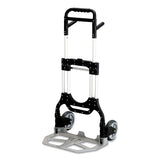 Safco® Stow-away Heavy-duty Hand Truck, 500 Lb Capacity, 23 X 24 X 50, Aluminum freeshipping - TVN Wholesale