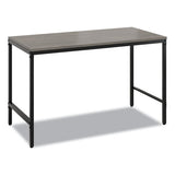 Safco® Simple Work Desk, 45.5" X 23.5" X 29.5", Gray freeshipping - TVN Wholesale