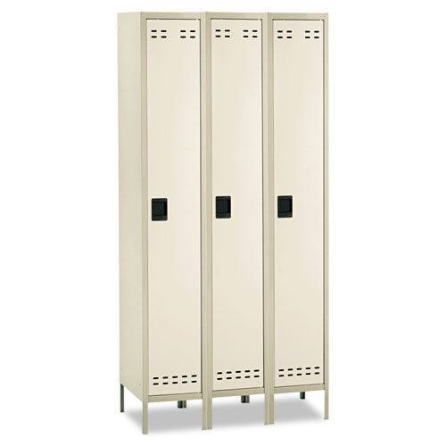 Safco® Single-tier Locker, 12w X 18d X 78h, Two-tone Gray freeshipping - TVN Wholesale