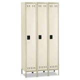 Safco® Single-tier Locker, 12w X 18d X 78h, Two-tone Gray freeshipping - TVN Wholesale