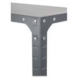 Safco® Commercial Steel Shelving Unit, Five-shelf, 36w X 12d X 75h, Dark Gray freeshipping - TVN Wholesale