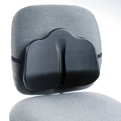 SoftSpot® Low Profile Backrest, 14 X 2.5 X 11, Black freeshipping - TVN Wholesale
