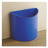 Safco® Desk-side Recycling Receptacle, 3 Gal, Black-blue freeshipping - TVN Wholesale