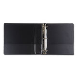 Samsill® Earth's Choice Round Ring Reference Binder, 3 Rings, 2" Capacity, 11 X 8.5, Black freeshipping - TVN Wholesale