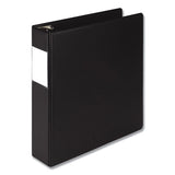 Samsill® Earth's Choice Round Ring Reference Binder, 3 Rings, 2" Capacity, 11 X 8.5, Black freeshipping - TVN Wholesale