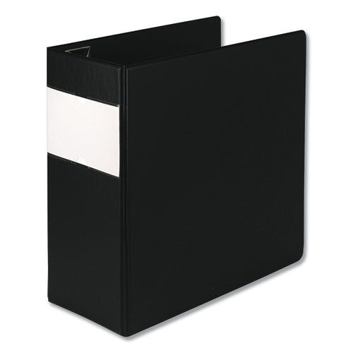Samsill® Earth's Choice Biobased Locking D-ring Reference Binder, 3 Rings, 5" Capacity, 11 X 8.5, Black freeshipping - TVN Wholesale