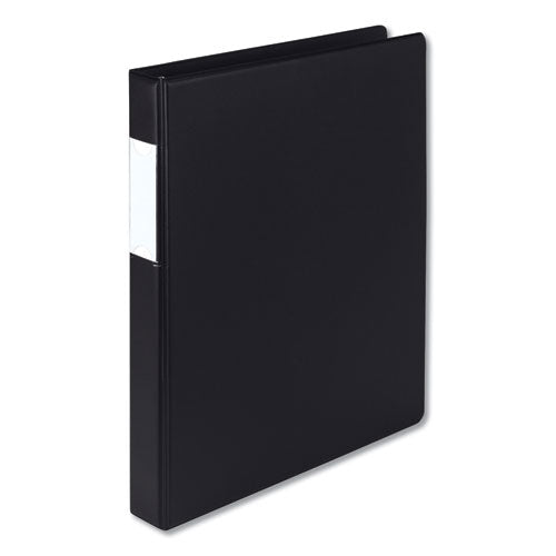 Samsill® Earth's Choice Biobased Locking D-ring Reference Binder, 3 Rings, 1" Capacity, 11 X 8.5, Black freeshipping - TVN Wholesale
