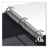 Samsill® Earth's Choice Biobased Locking D-ring Reference Binder, 3 Rings, 1" Capacity, 11 X 8.5, Black freeshipping - TVN Wholesale