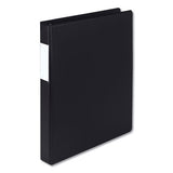 Samsill® Earth's Choice Biobased Locking D-ring Reference Binder, 3 Rings, 1" Capacity, 11 X 8.5, Black freeshipping - TVN Wholesale