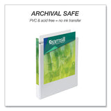 Samsill® Earth's Choice Heavy-duty Biobased Locking D-ring View Binder, 3 Rings, 1.5" Capacity, 11 X 8.5, Black freeshipping - TVN Wholesale
