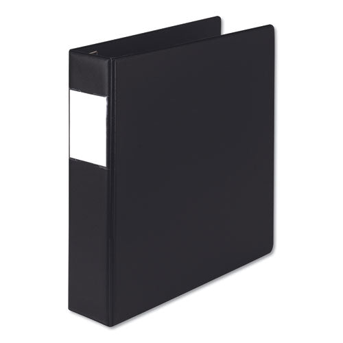 Samsill® Earth's Choice Biobased Locking D-ring Reference Binder, 3 Rings, 2" Capacity, 11 X 8.5, Black freeshipping - TVN Wholesale