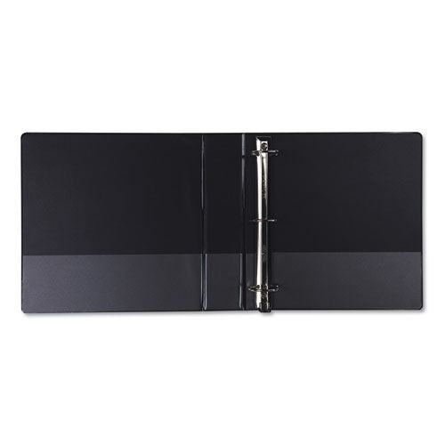 Samsill® Earth's Choice Biobased Locking D-ring Reference Binder, 3 Rings, 2" Capacity, 11 X 8.5, Black freeshipping - TVN Wholesale