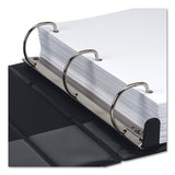 Samsill® Earth's Choice Biobased Locking D-ring Reference Binder, 3 Rings, 2" Capacity, 11 X 8.5, Black freeshipping - TVN Wholesale