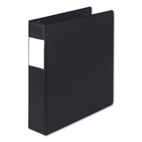 Samsill® Earth's Choice Biobased Locking D-ring Reference Binder, 3 Rings, 2" Capacity, 11 X 8.5, Black freeshipping - TVN Wholesale