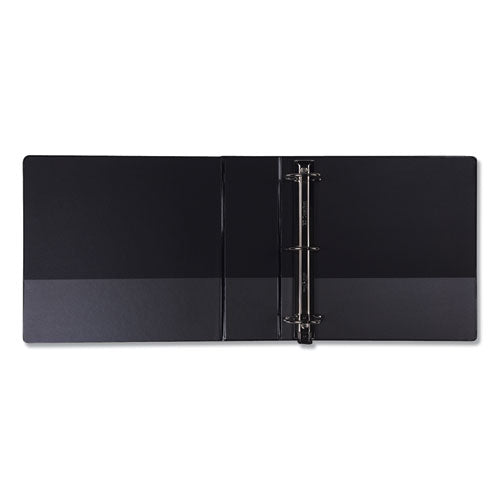 Samsill® Earth's Choice Biobased Locking D-ring Reference Binder, 3 Rings, 4" Capacity, 11 X 8.5, Black freeshipping - TVN Wholesale