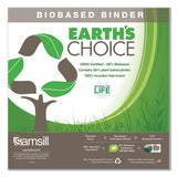 Samsill® Earth's Choice Biobased Locking D-ring Reference Binder, 3 Rings, 4" Capacity, 11 X 8.5, Black freeshipping - TVN Wholesale