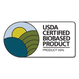 Samsill® Earth's Choice Biobased Economy Round Ring View Binders, 3 Rings, 1" Capacity, 11 X 8.5, Purple freeshipping - TVN Wholesale