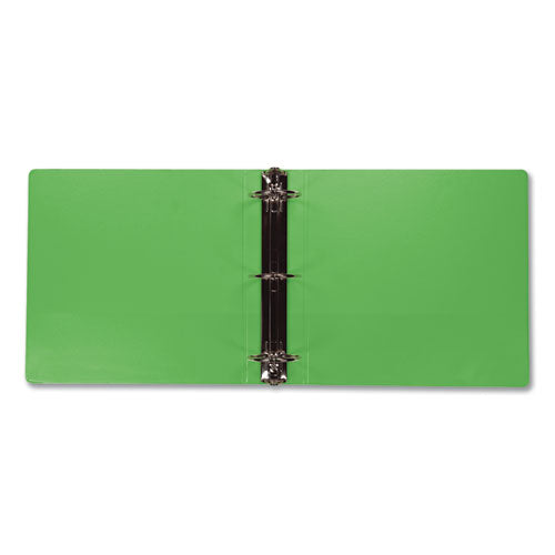 Samsill® Earth's Choice Biobased Economy Round Ring View Binders, 3 Rings, 3" Capacity, 11 X 8.5, Lime freeshipping - TVN Wholesale