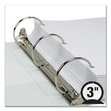 Samsill® Earth's Choice Biobased Economy Round Ring View Binders, 3 Rings, 3" Capacity, 11 X 8.5, White freeshipping - TVN Wholesale