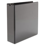 Samsill® Speedy Spine Heavy-duty Time Saving Round Ring View Binder, 3 Rings, 3" Capacity, 11 X 8.5, Black freeshipping - TVN Wholesale