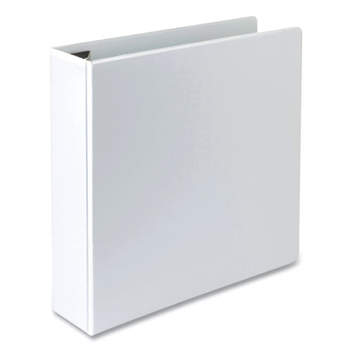 Samsill® Earth's Choice Heavy-duty Biobased Locking D-ring View Binder, 3 Rings, 2" Capacity, 11 X 8.5, White freeshipping - TVN Wholesale