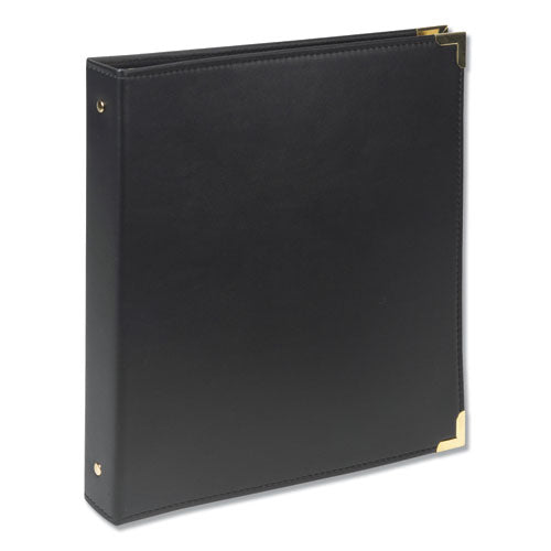 Samsill® Classic Vinyl Business Card Binder, Holds 200 2 X 2.5 Cards, 10.25 X 11.13, Ebony freeshipping - TVN Wholesale