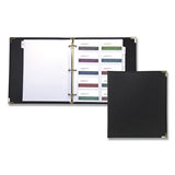 Samsill® Classic Vinyl Business Card Binder, Holds 200 2 X 2.5 Cards, 10.25 X 11.13, Ebony freeshipping - TVN Wholesale