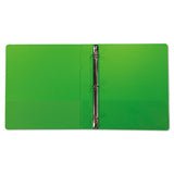 Samsill® Earth’s Choice Biobased Durable Fashion View Binder, 3 Rings, 1" Capacity, 11 X 8.5, Lime, 2-pack freeshipping - TVN Wholesale