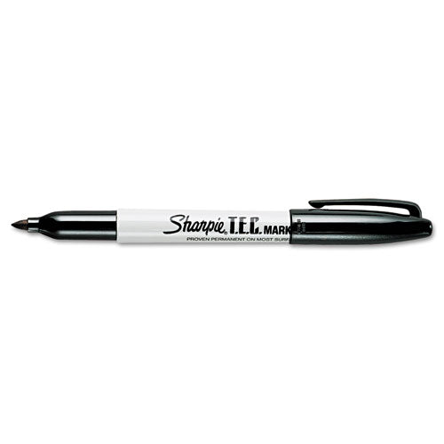Sharpie® T.e.c. Permanent Marker, Fine Bullet Tip, Black freeshipping - TVN Wholesale