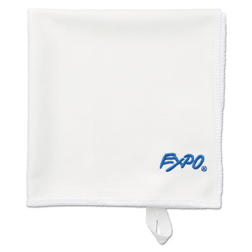EXPO® Microfiber Cleaning Cloth, 12 X 12, White freeshipping - TVN Wholesale