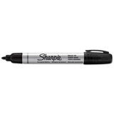 Sharpie® Durable Metal Barrel Permanent Marker, Medium Bullet Tip, Black freeshipping - TVN Wholesale