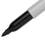 Sharpie® Fine Tip Permanent Marker, Fine Bullet Tip, Black, 2-pack freeshipping - TVN Wholesale