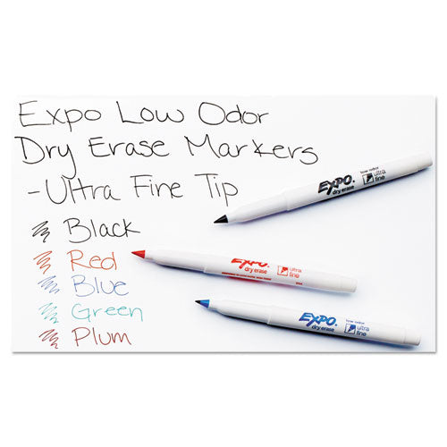 EXPO® Low-odor Dry-erase Marker, Extra-fine Needle Tip, Black freeshipping - TVN Wholesale