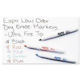 EXPO® Low-odor Dry-erase Marker, Extra-fine Needle Tip, Black freeshipping - TVN Wholesale