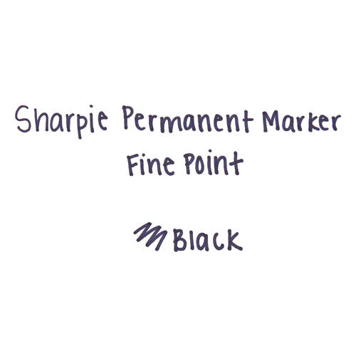 Sharpie® Fine Tip Permanent Marker Value Pack, Fine Bullet Tip, Black, 36-pack freeshipping - TVN Wholesale