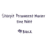 Sharpie® Fine Tip Permanent Marker Value Pack, Fine Bullet Tip, Black, 36-pack freeshipping - TVN Wholesale