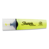 Sharpie® Clearview Tank-style Highlighter, Yellow Ink, Chisel Tip, Yellow-black-clear Barrel, 3-pack freeshipping - TVN Wholesale