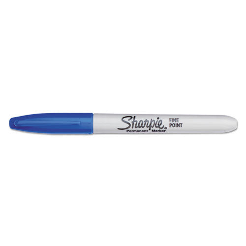 Sharpie® Fine Tip Permanent Marker Value Pack, Fine Bullet Tip, Blue, 36-pack freeshipping - TVN Wholesale