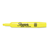 Sharpie® Tank Style Highlighter Value Pack, Fluorescent Yellow Ink, Chisel Tip, Yellow Barrel, 36-box freeshipping - TVN Wholesale