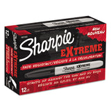 Sharpie® Extreme Marker, Fine Bullet Tip, Black, Dozen freeshipping - TVN Wholesale