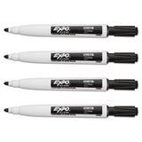EXPO® Magnetic Dry Erase Marker, Fine Bullet Tip, Black, 4-pack freeshipping - TVN Wholesale