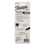 Sharpie® Clearview Pen-style Highlighter, Fluorescent Yellow Ink, Chisel Tip, Yellow-black-clear Barrel, 3-pack freeshipping - TVN Wholesale